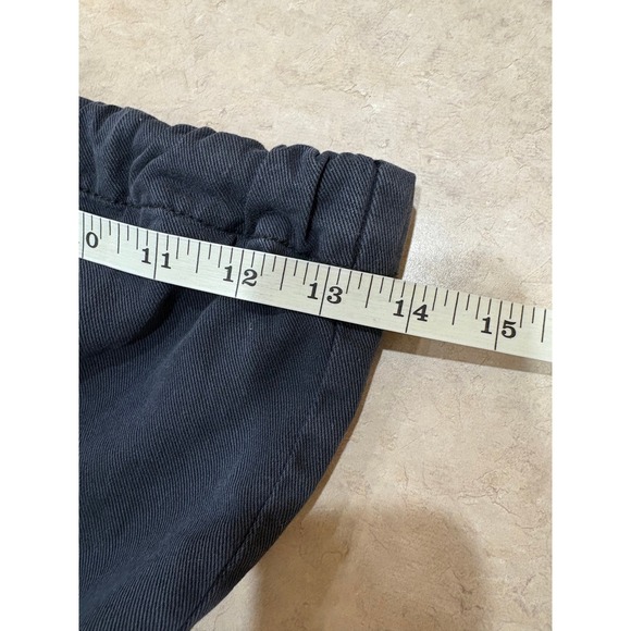 Free People Y2K Big Sky Parachute Slouchy Wide Leg Cargo Washed Black M - Picture 6 of 9